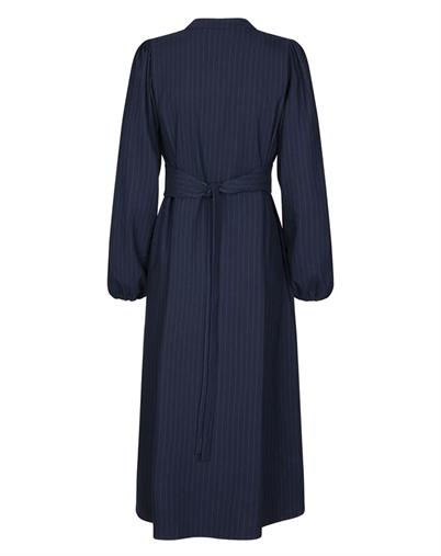 Lollys Laundry - Paris LL Midi Kjole - Dark Navy